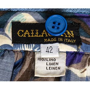 CALLAGHAN (BY GIANNI VERSACE)GONNA ... 