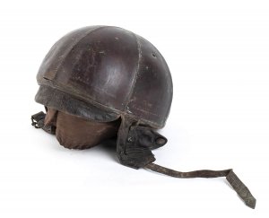France Pilot helmetmetal shell covered in ... 