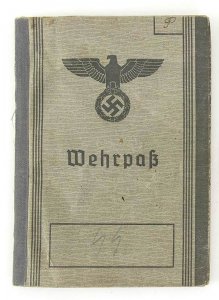 Germany, III Reich Werpass SSService booklet ... 