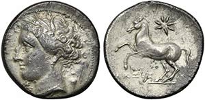 Apulia, Arpi, Didrachm, ca. 325-275 BC; AR ... 