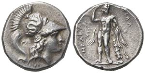 Lucania, Heraclea, Stater, ca. 281-278 BC; ... 