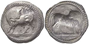 Lucania, Sybaris, Incuse Stater, ca. 550-510 ... 