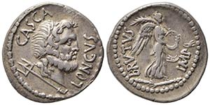 M. Junius Brutus with P. Servilius Casca ... 