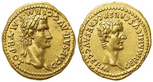 Gaius, called Caligula (37-41), Aureus, ... 