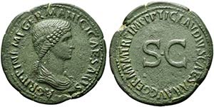 Agrippina Senior, wife of Germanicus and ... 