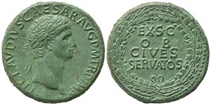 Claudius (41-54), Sestertius, Rome, AD ... 