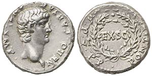 Nero (54-68), Denarius, Rome, AD 58-59; AR ... 