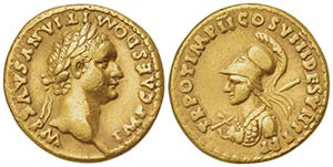 Domitian (81-96), Aureus, Rome, AD 82-83; AV ... 