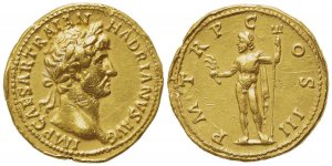 Hadrian (117-138), Aureus, Rome, AD 119-122; ... 