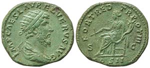 Lucius Verus (161-169), Dupondius, Rome, AD ... 