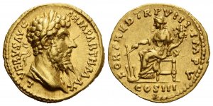 Lucius Verus (161-169), Aureus, Rome, AD ... 