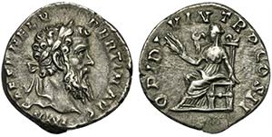 Pertinax (193), Denarius, Rome, January - ... 