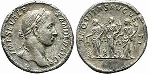 Severus Alexander (222-235), Medallion of 7 ... 