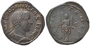 Gordian III (238-244), Sestertius, Rome, AD ... 