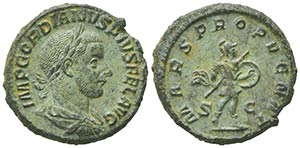 Gordian III (238-244), As, Rome, AD 243-244; ... 