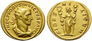 Probus (276-282), Binio (Double Aureus), ... 