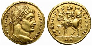 Constantine I (306-337), Solidus, Aquileia, ... 