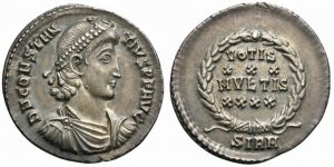 Constantius II (337-361), Reduced Siliqua, ... 