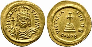 Heraclius (610-641), Solidus, ... 