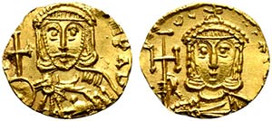 Constantine V Copronymus with Leo III or IV ... 
