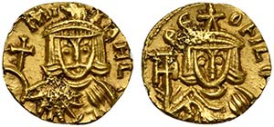 Michael II the Amorian with Theophilus ... 