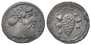 Sicily, Naxos, Litra, ca. 461-430 BC; AR (g ... 