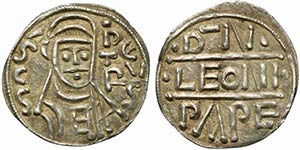 Italy, Papal States, Leo III (795-816), ... 