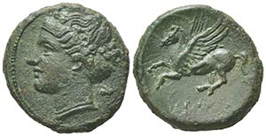 Sicily, Syracuse, Bronze struck under Hieron ... 