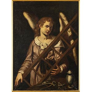 BERNARDO CASTELLO  (Genoa, 1557 - 1629)Angel ... 