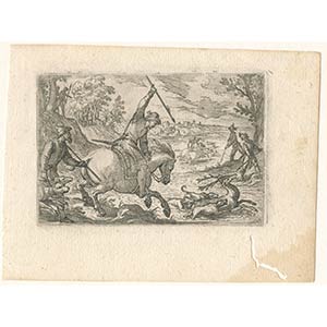 Antonio Tempesta (1555-1630)Two hunting ... 