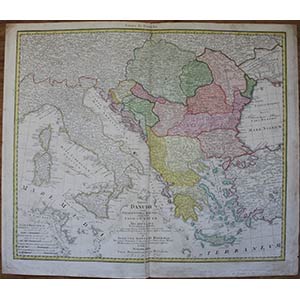 Map of Europe, published in Nuremberg in ... 