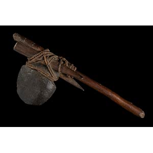 STONE AX HANDLED CENTER - AFRICAAccept from ... 