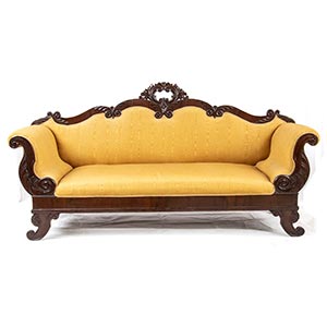 Italian Louis Philippe mahogany sofa - ... 