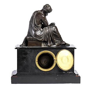 French gilt bronze and marble ... 