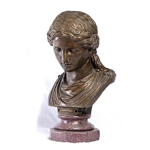 Italian plaster bust representing ... 