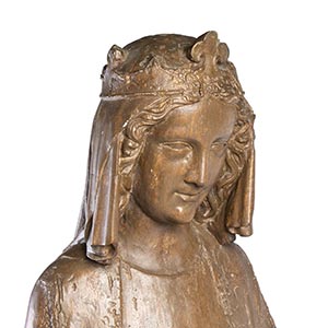 French plaster sculpture - 20th ... 