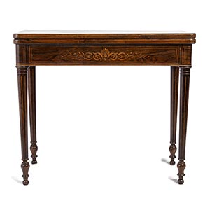 French Charles X gaming table - 19th century ... 