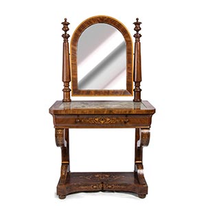 French Charles X dressing table - 19th ... 