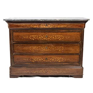Feench Charles X commode - 19th century - ... 