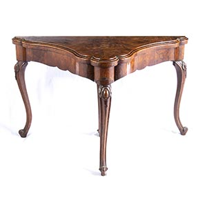English game table - late 18th century - of ... 