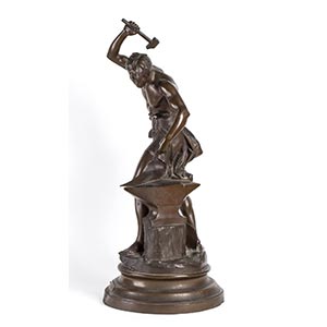 French bronze sculpture - 1904, ... 