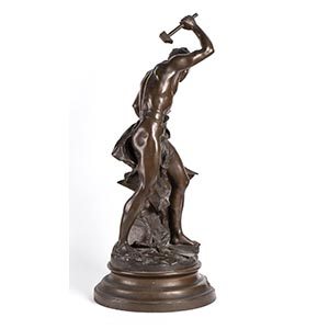 French bronze sculpture - 1904, ... 