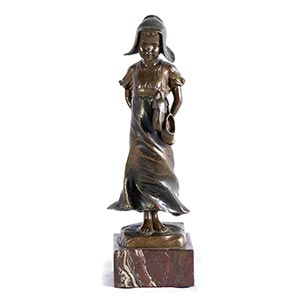 French bronze sculpture - 20th ... 