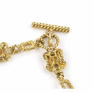Gold necklace 18k yellow gold  ... 