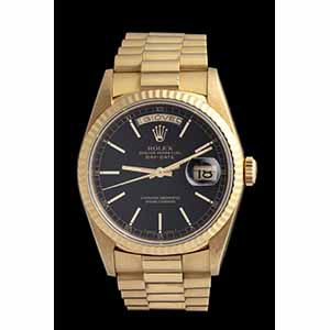 ROLEX DAY-DATE: gold wristwatch ref. 18238 ... 