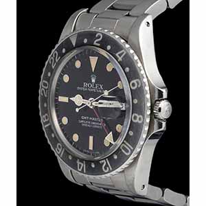 ROLEX GMT: steel wristwatch ref. ... 