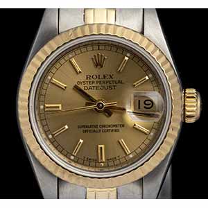 ROLEX datejust: Ladys steel and ... 