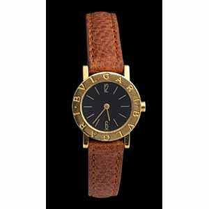 BULGARI: gold ladys wristwatch, 1990s ... 