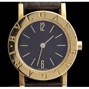 BULGARI: gold ladys wristwatch, ... 