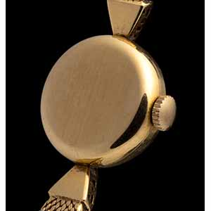 OMEGA: gold Ladys wristwatch 18k ... 